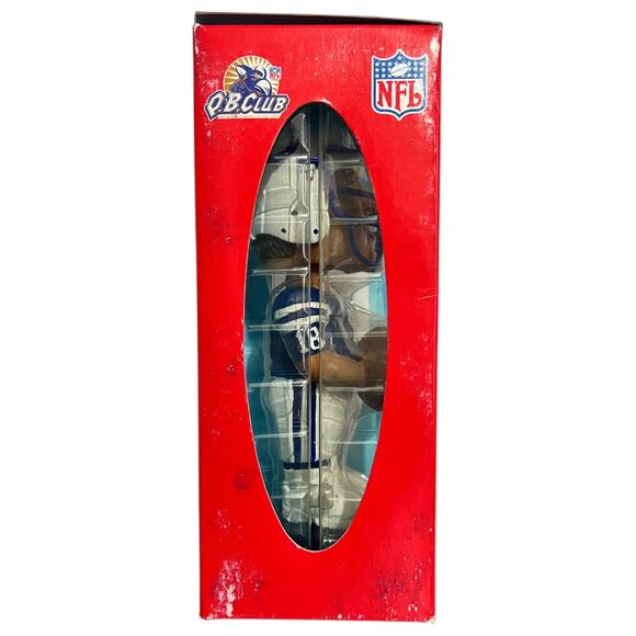 Peyton Manning Genuine Hand Painted Bobble Head Doll QB Club Indianapolis Colts - Picture 2 of 8
